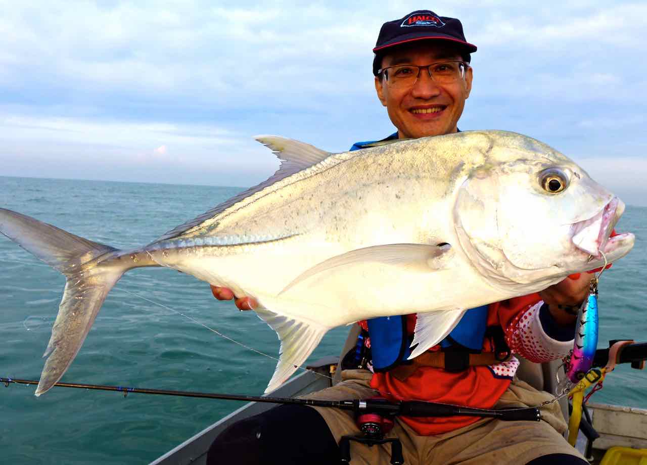 Giant Trevally on Halco Sorcerer 90