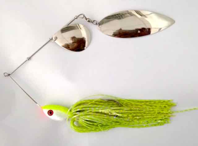 Custom big spinnerbait for nile perch