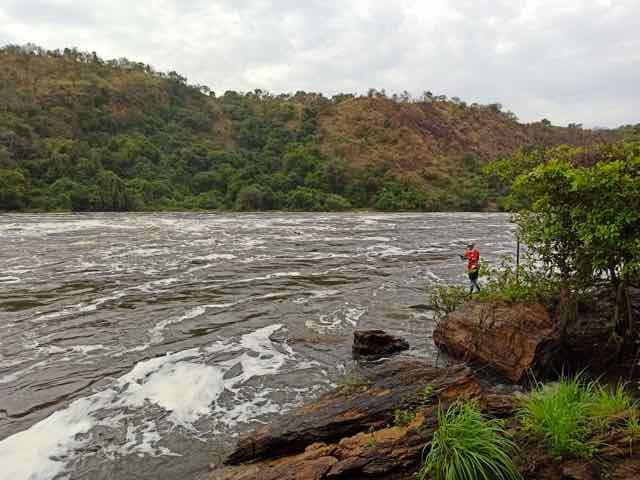 Casting for Nile Perch